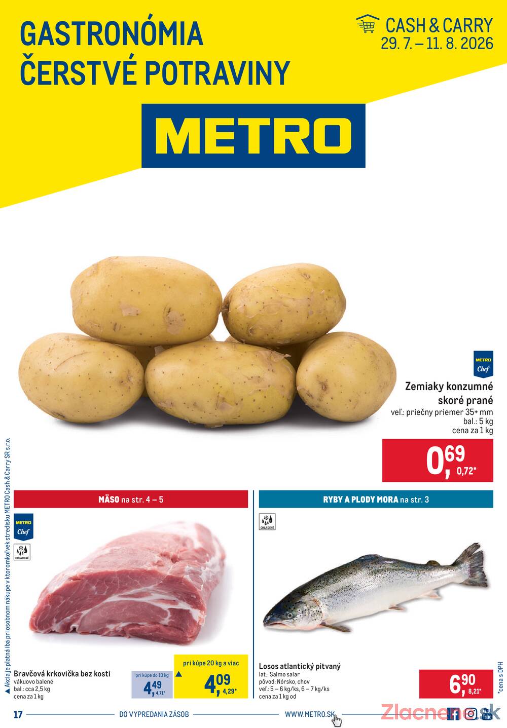 Leták METRO - METRO Gastronómia do 11.8. - strana 1 Leták METRO - METRO Gastronómia do 11.8. - strana 1
