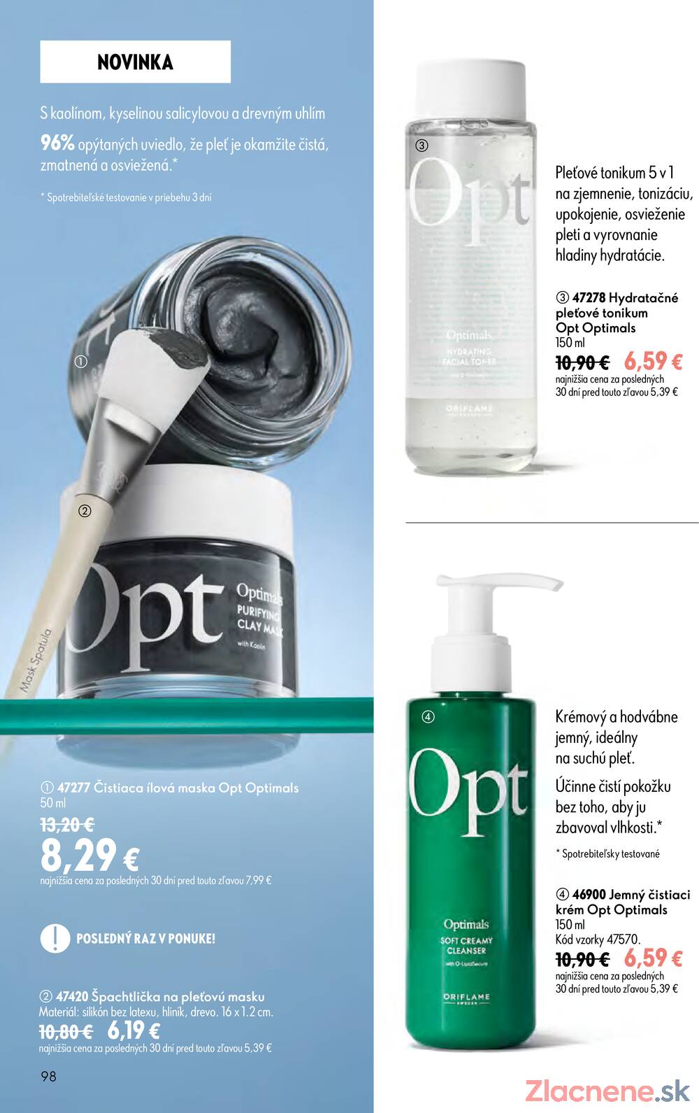 Oriflame do 18.8.