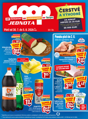 Leták COOP do 5.8.
