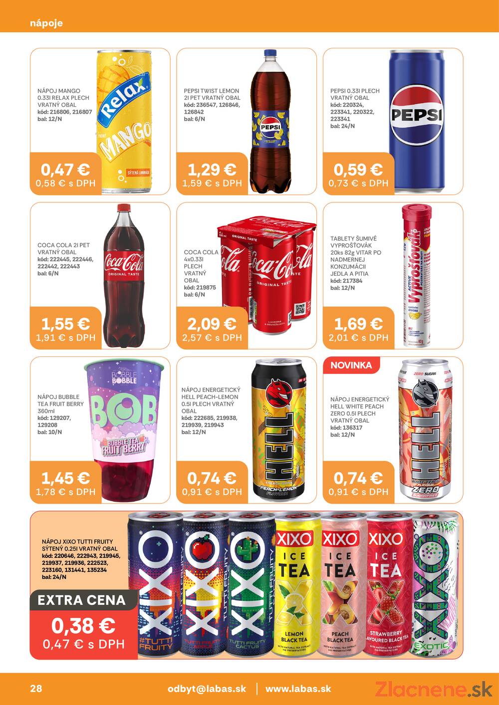 Leták Labaš - Labaš Magazín do 13.8. - strana 28 Leták Labaš - Labaš Magazín do 13.8. - strana 28