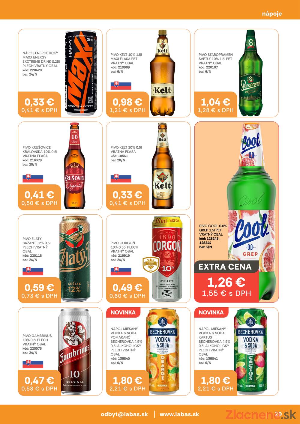 Leták Labaš - Labaš Magazín do 13.8. - strana 29 Leták Labaš - Labaš Magazín do 13.8. - strana 29