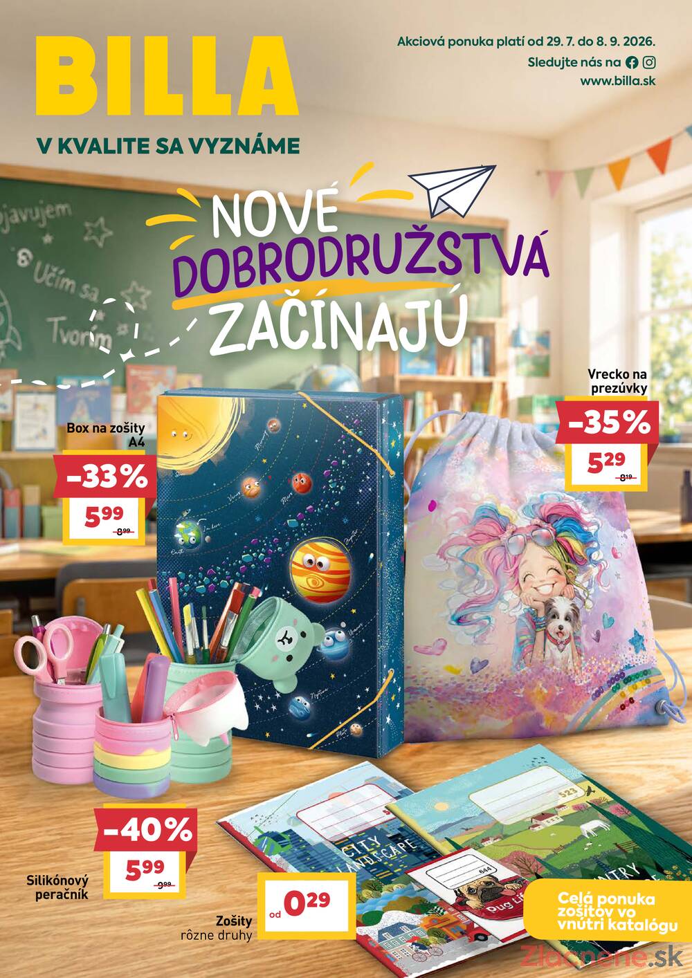 BILLA Back to school do 8.9.