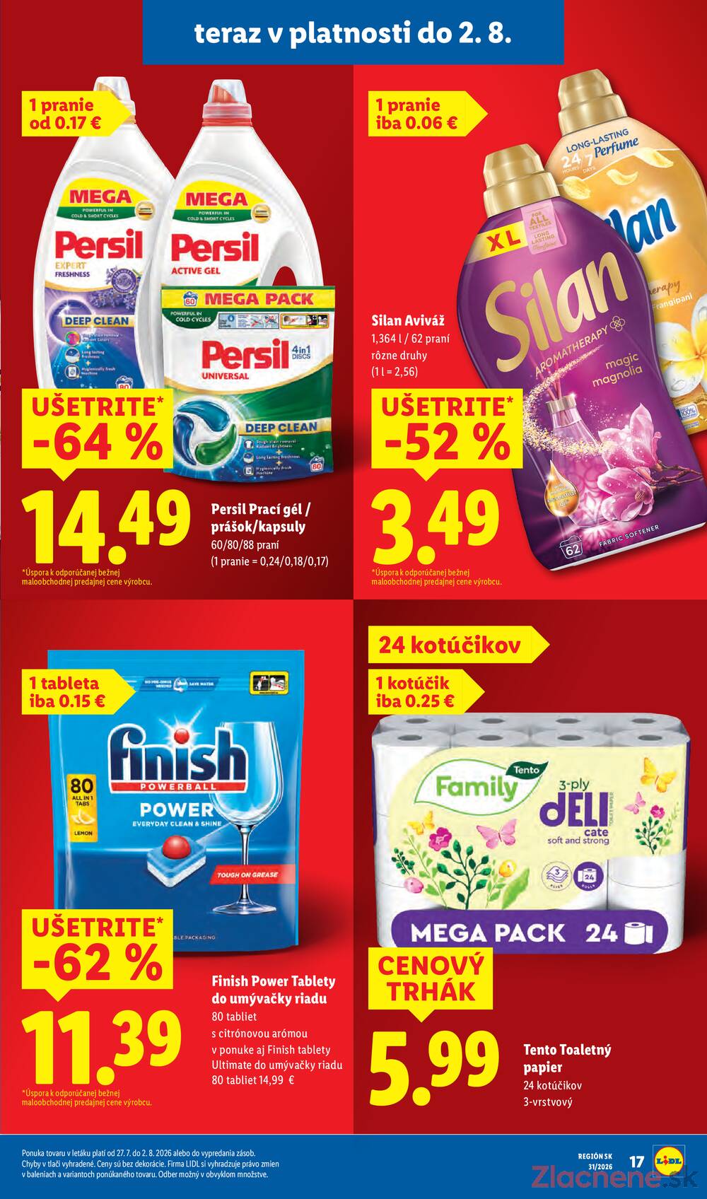 Lidl Štvrtek do 2.8.