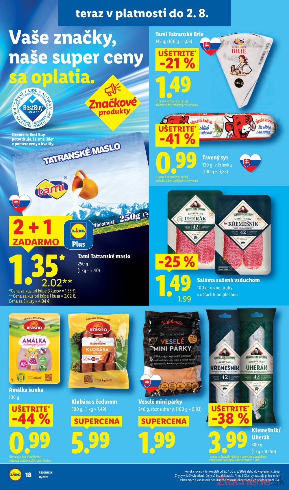 Lidl Štvrtek do 2.8.