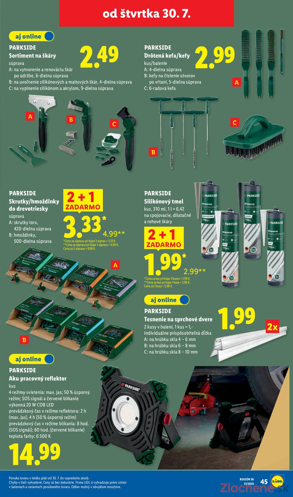 Lidl Štvrtek do 2.8.