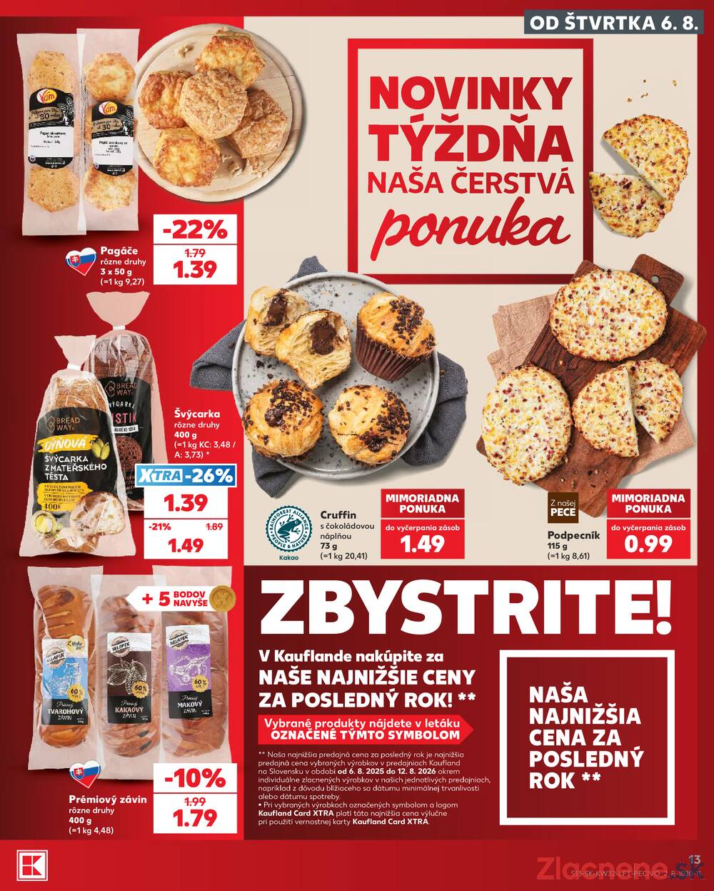 Kaufland 6.8. - 12.8. - Kaufland Púchov