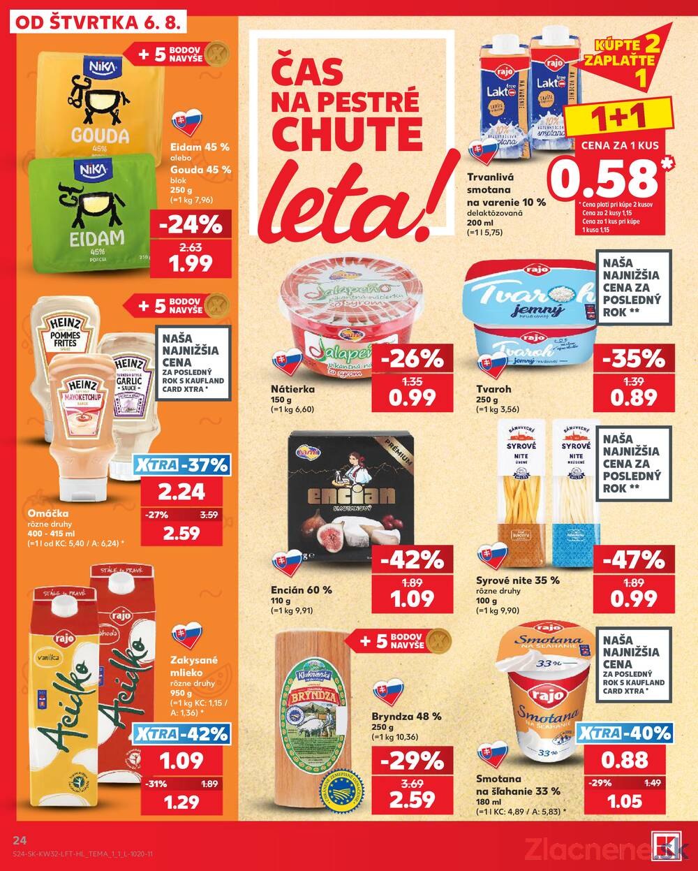 Kaufland 6.8. - 12.8. - Kaufland Púchov