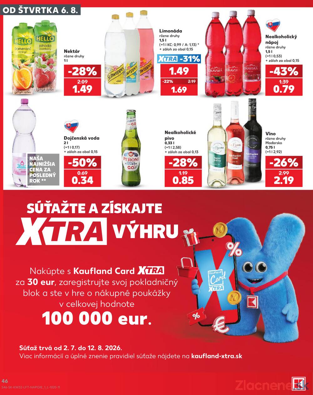 Kaufland 6.8. - 12.8. - Kaufland Púchov