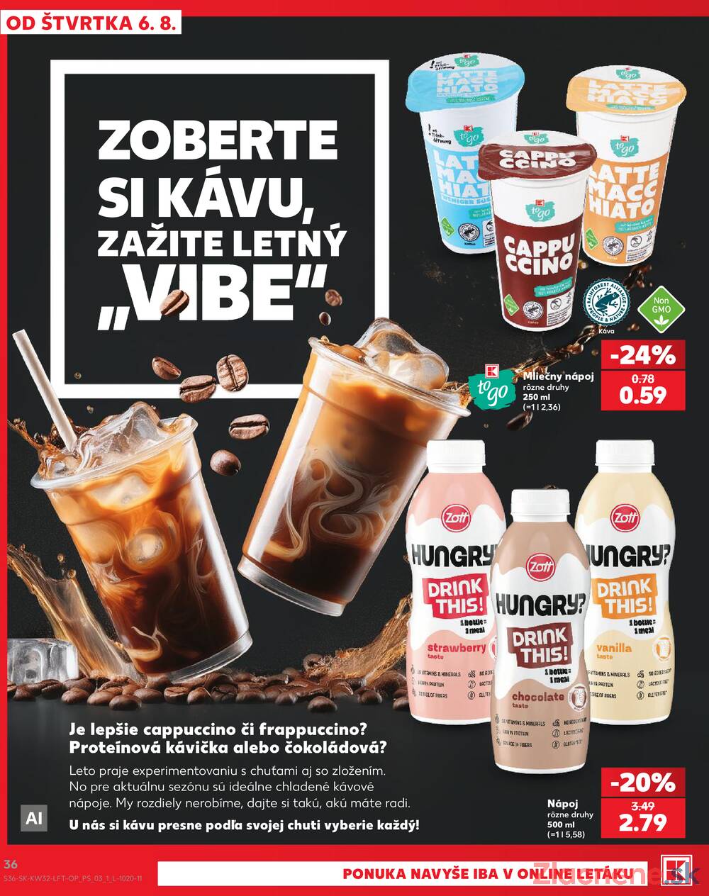 Kaufland 6.8. - 12.8. - Kaufland Poprad - Jiřího Wolkera