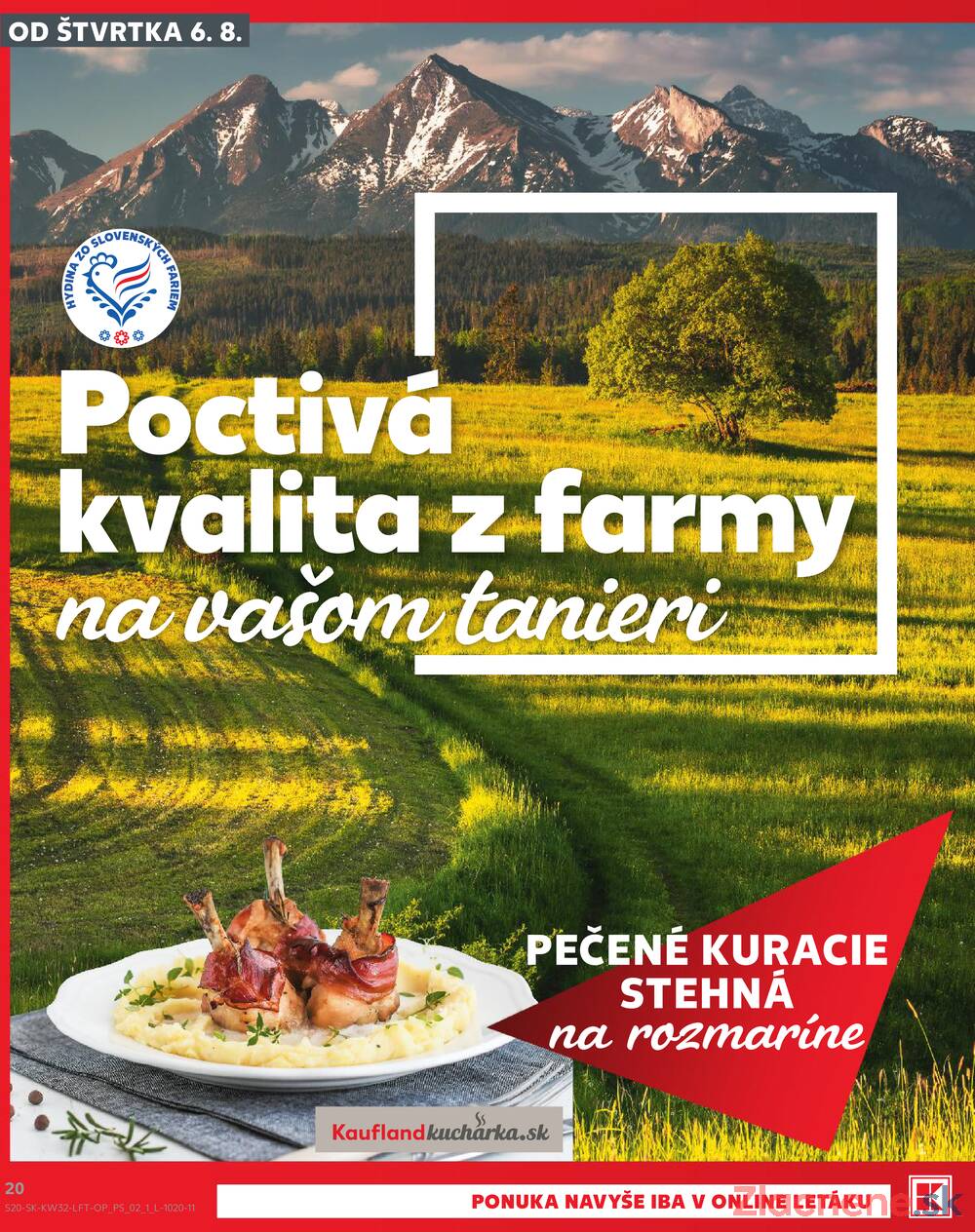 Kaufland 6.8. - 12.8. - Kaufland Piešťany