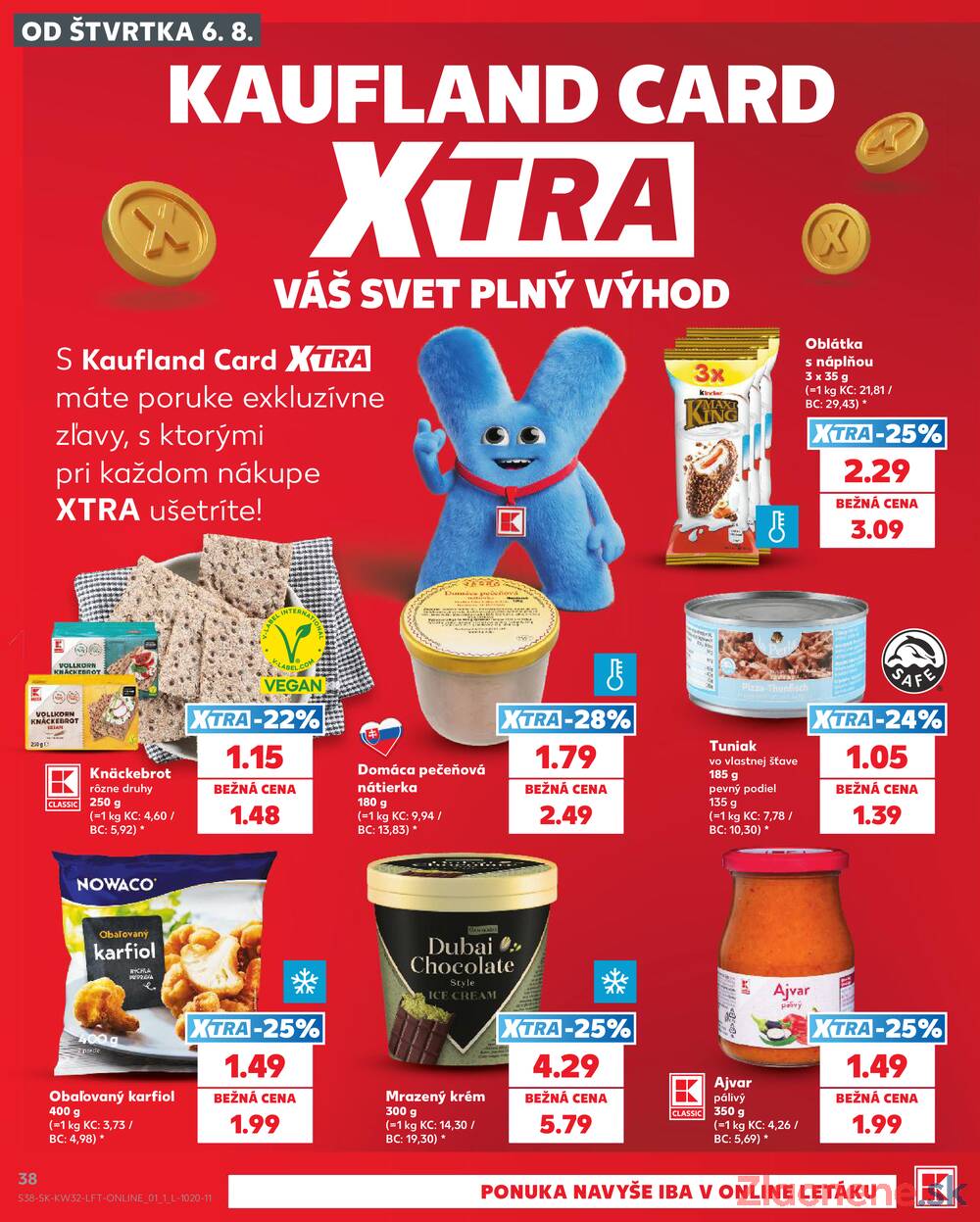 Kaufland 6.8. - 12.8. - Kaufland Piešťany