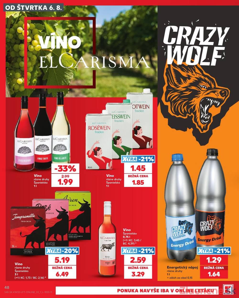 Kaufland 6.8. - 12.8. - Kaufland Piešťany