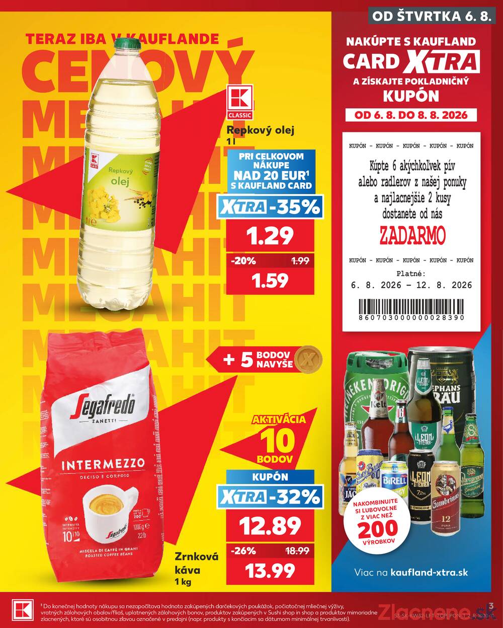 Kaufland 6.8. - 12.8. - Kaufland Bratislava - Petržalka