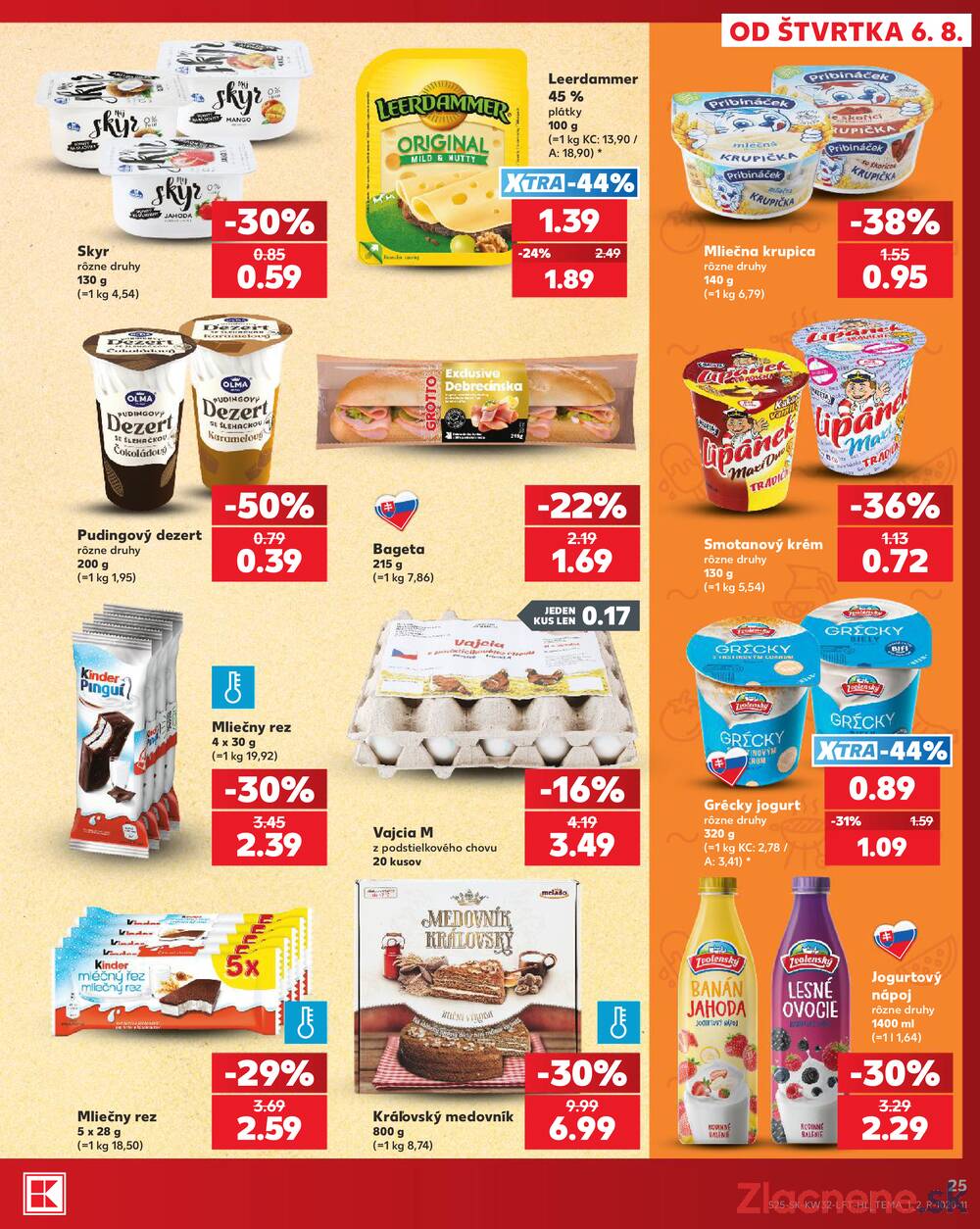 Kaufland 6.8. - 12.8. - Bratislava-Patrónka