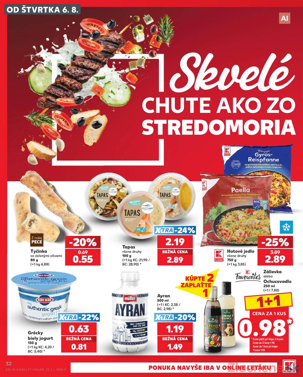 Kaufland 6.8. - 12.8. - Kaufland (Harmincova, Bratislava - Dúbravka)
