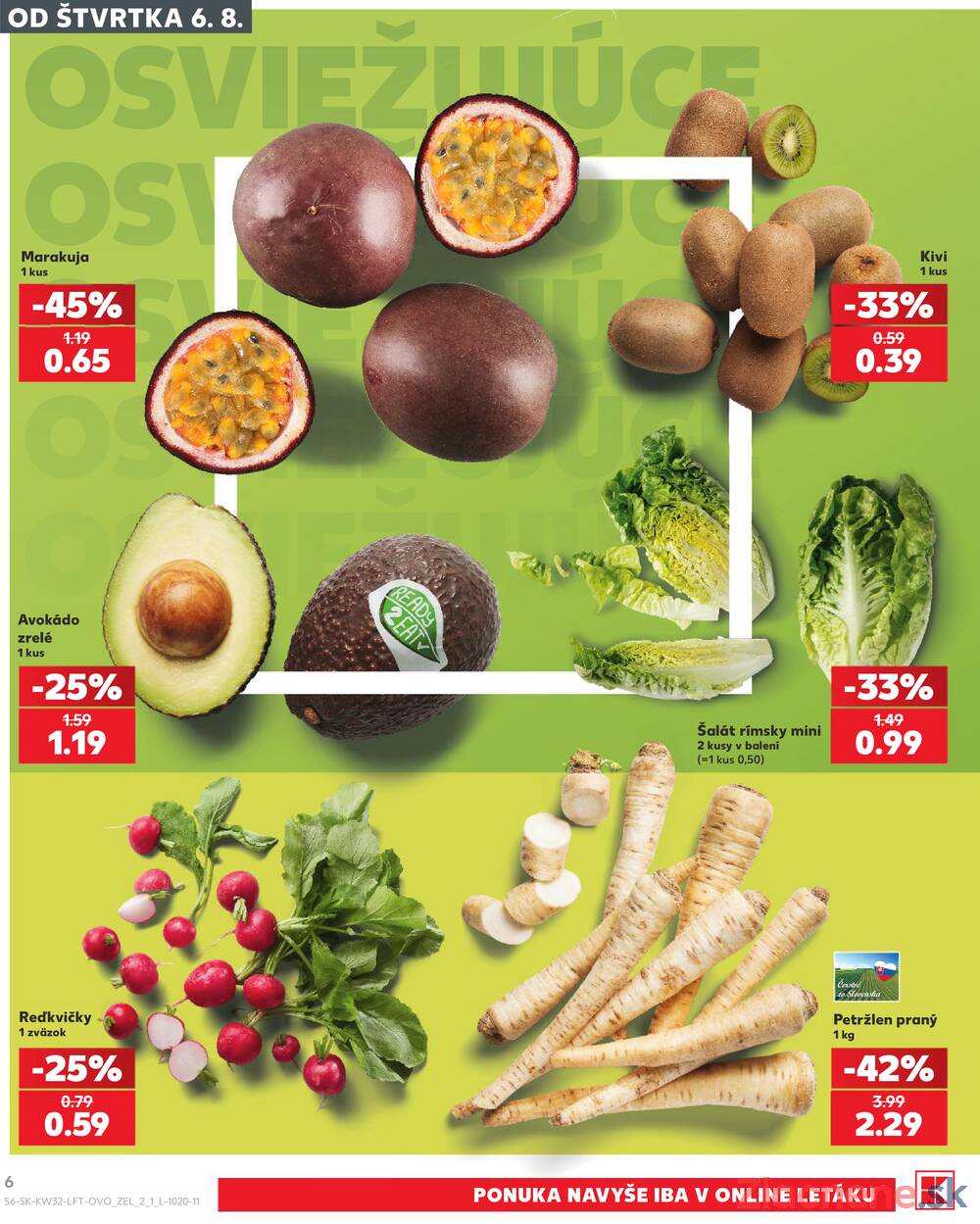 Kaufland 6.8. - 12.8. - Kaufland Ružomberok