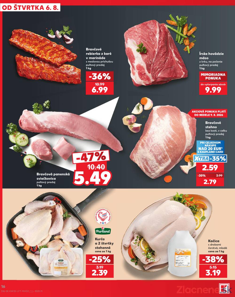 Kaufland 6.8. - 12.8. - Kaufland Žiar nad Hronom