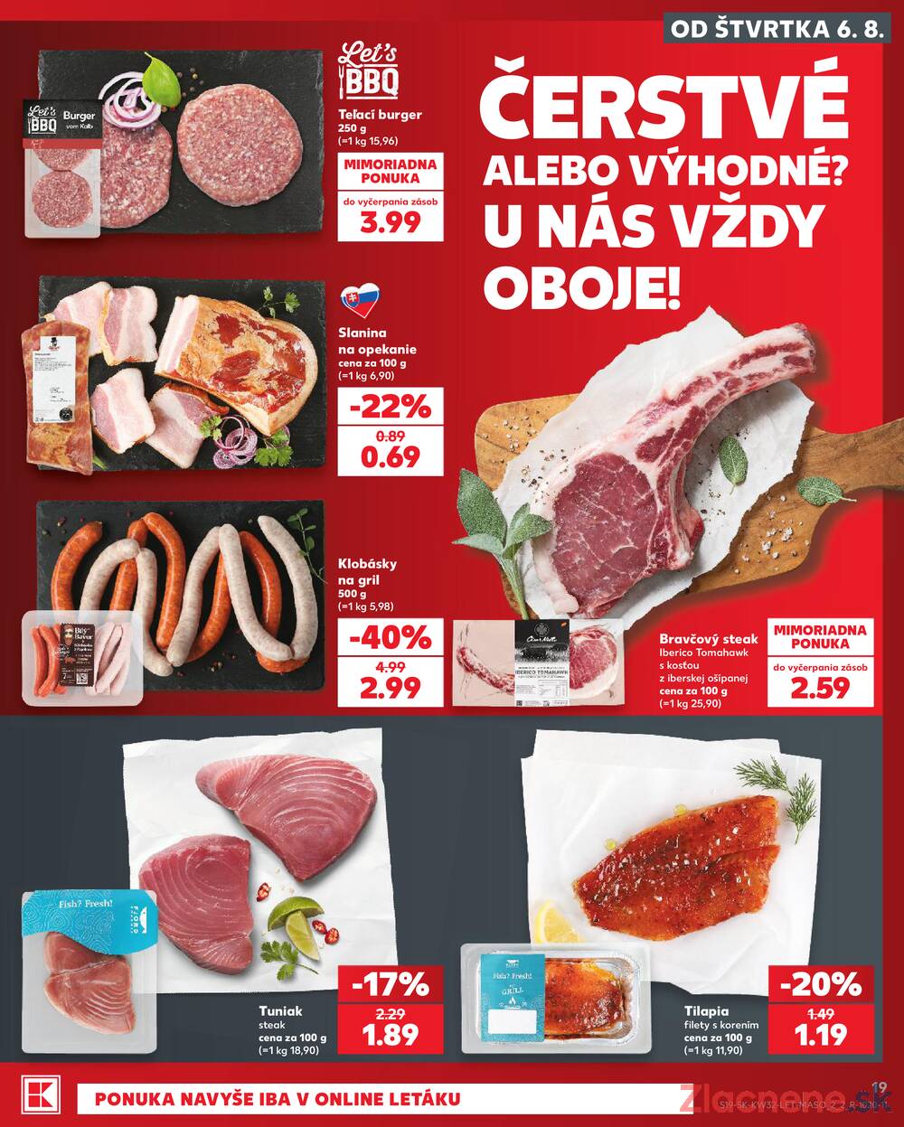Kaufland 6.8. - 12.8. - Kaufland Žiar nad Hronom