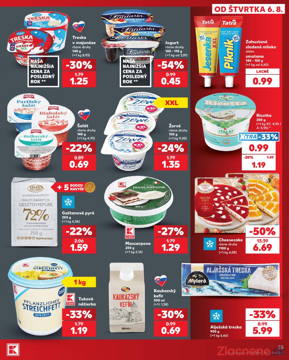 Kaufland 6.8. - 12.8. - Kaufland Žiar nad Hronom