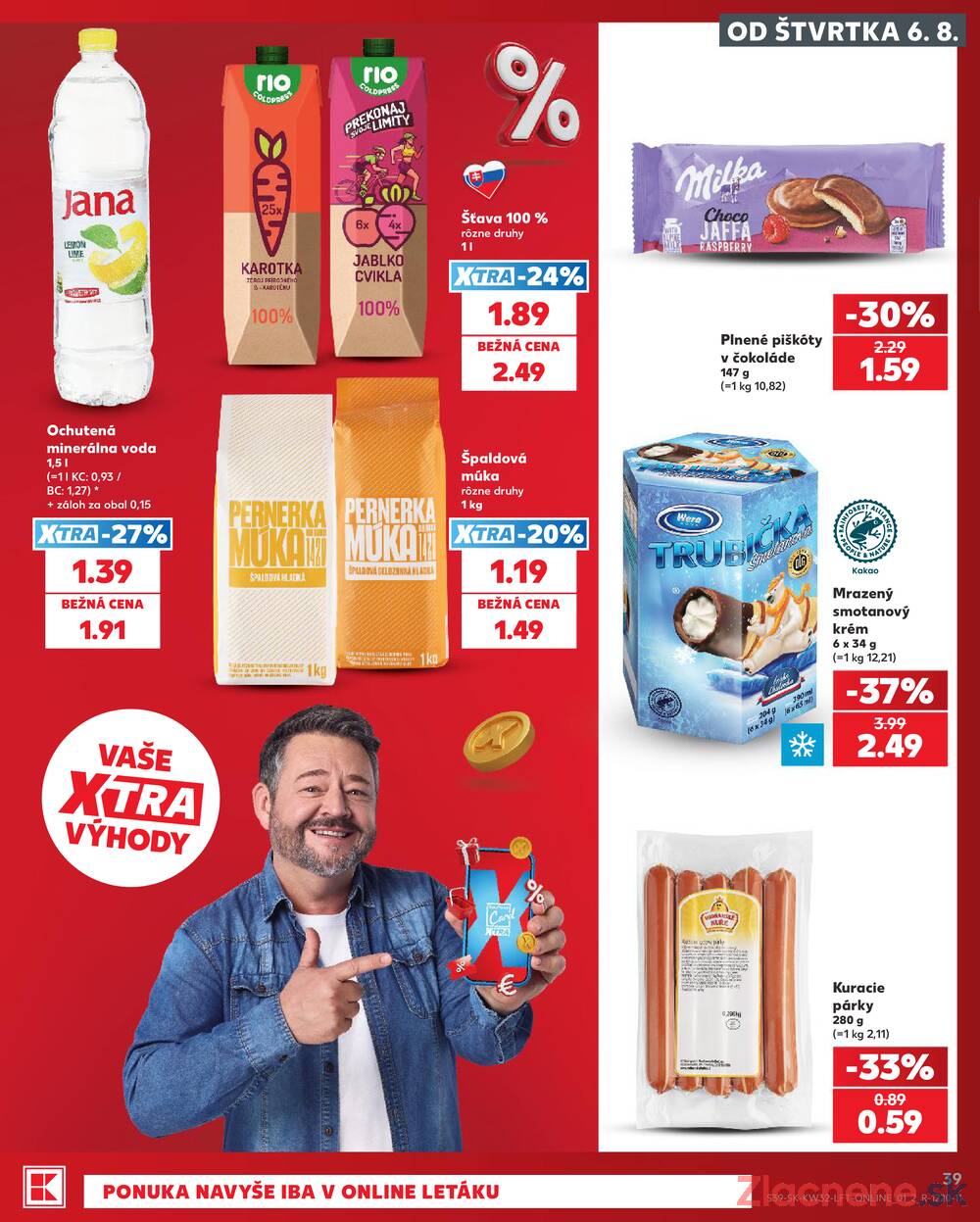 Kaufland 6.8. - 12.8. - Kaufland Žiar nad Hronom