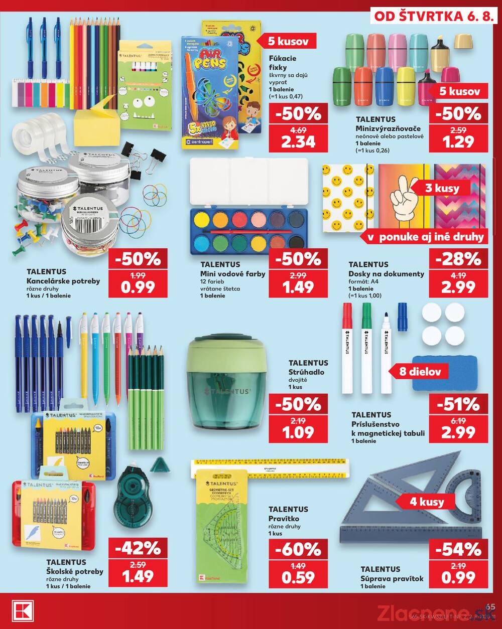 Kaufland 6.8. - 12.8. - Kaufland Žiar nad Hronom