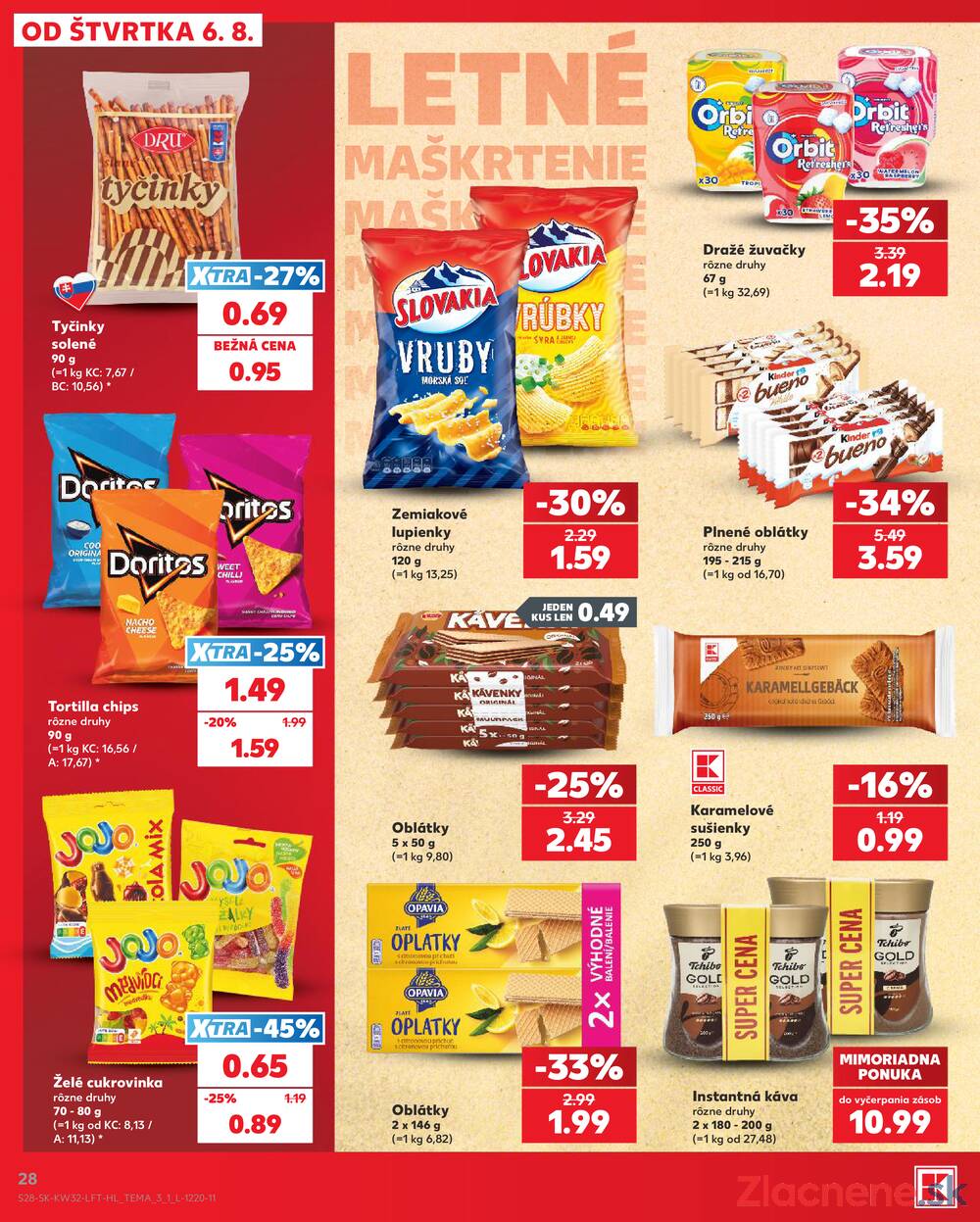 Kaufland 6.8. - 12.8. - Kaufland Považská Bystrica - Centrum