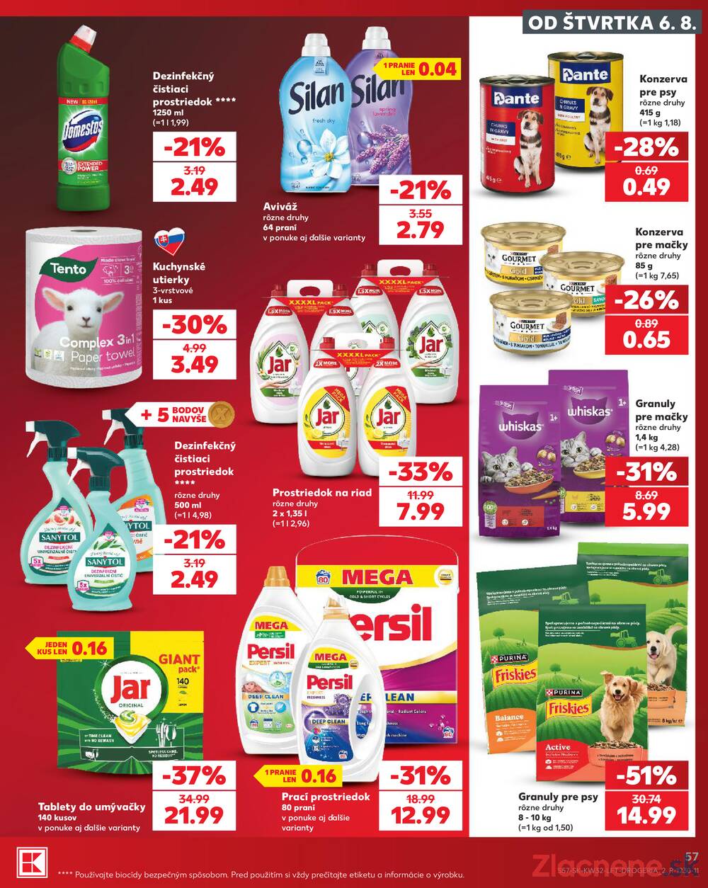 Kaufland 6.8. - 12.8. - Kaufland Považská Bystrica - Centrum