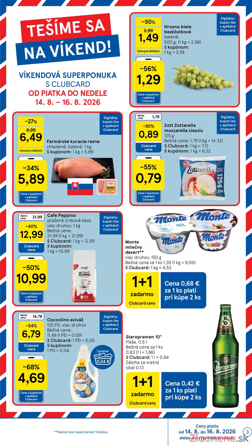 Tesco hypermarkety 12.8. - 18.8.