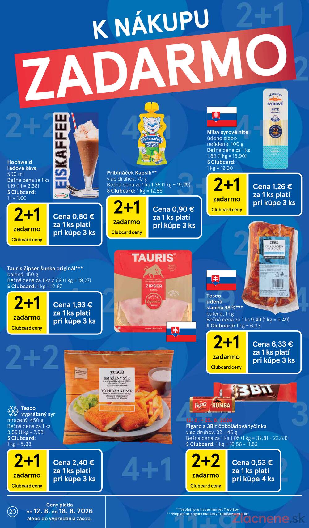 Tesco hypermarkety 12.8. - 18.8.