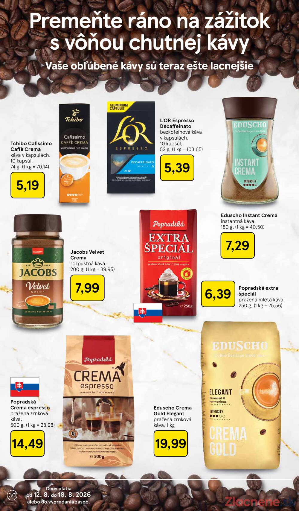 Tesco hypermarkety 12.8. - 18.8.