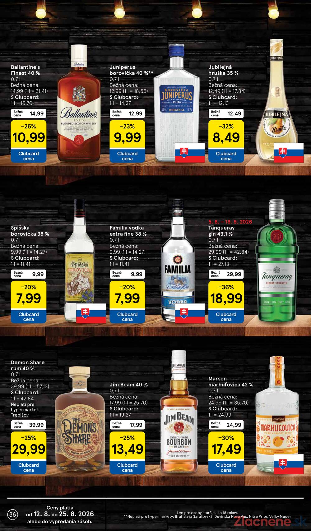 Tesco hypermarkety 12.8. - 18.8.