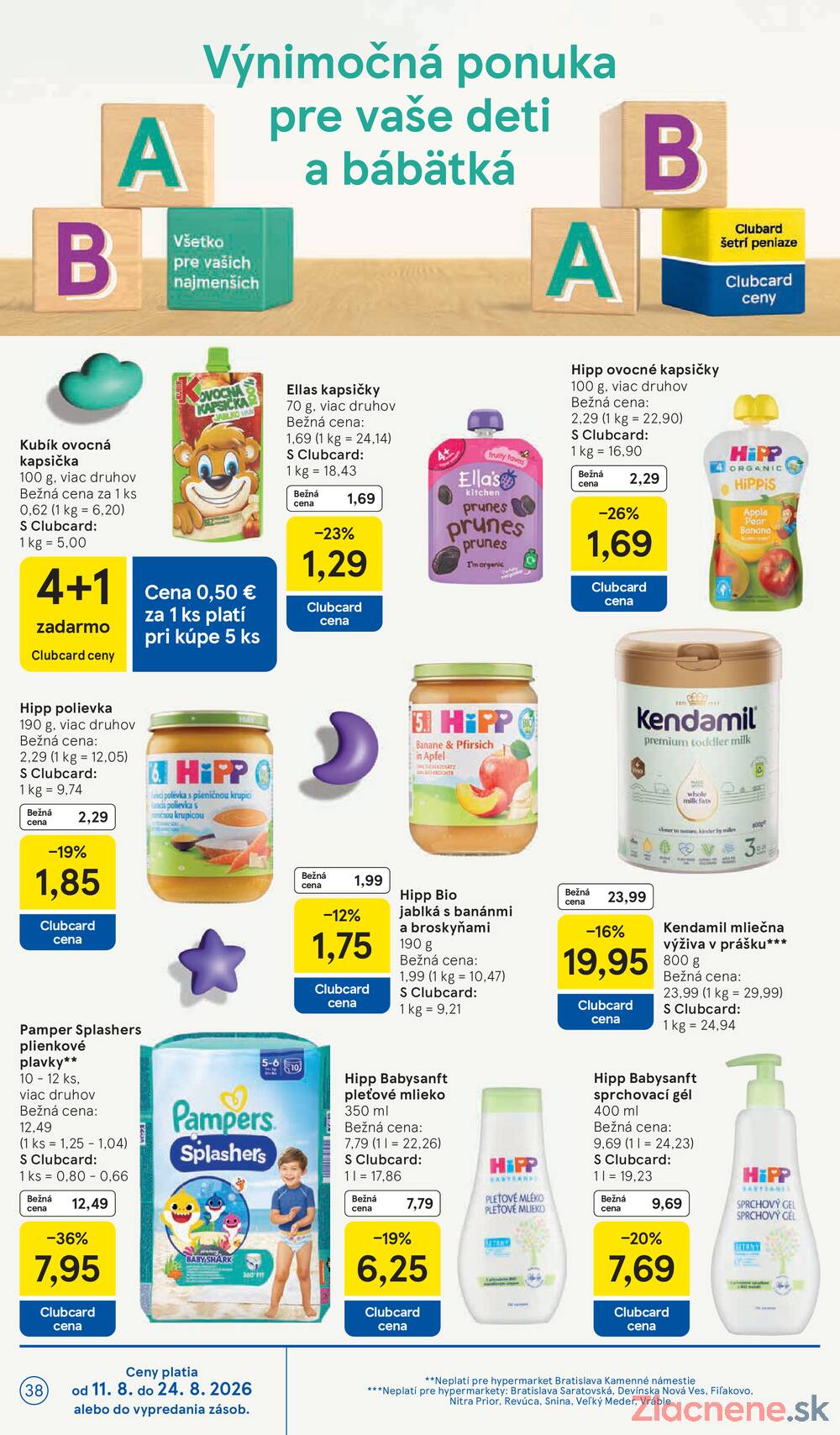 Tesco hypermarkety 12.8. - 18.8.