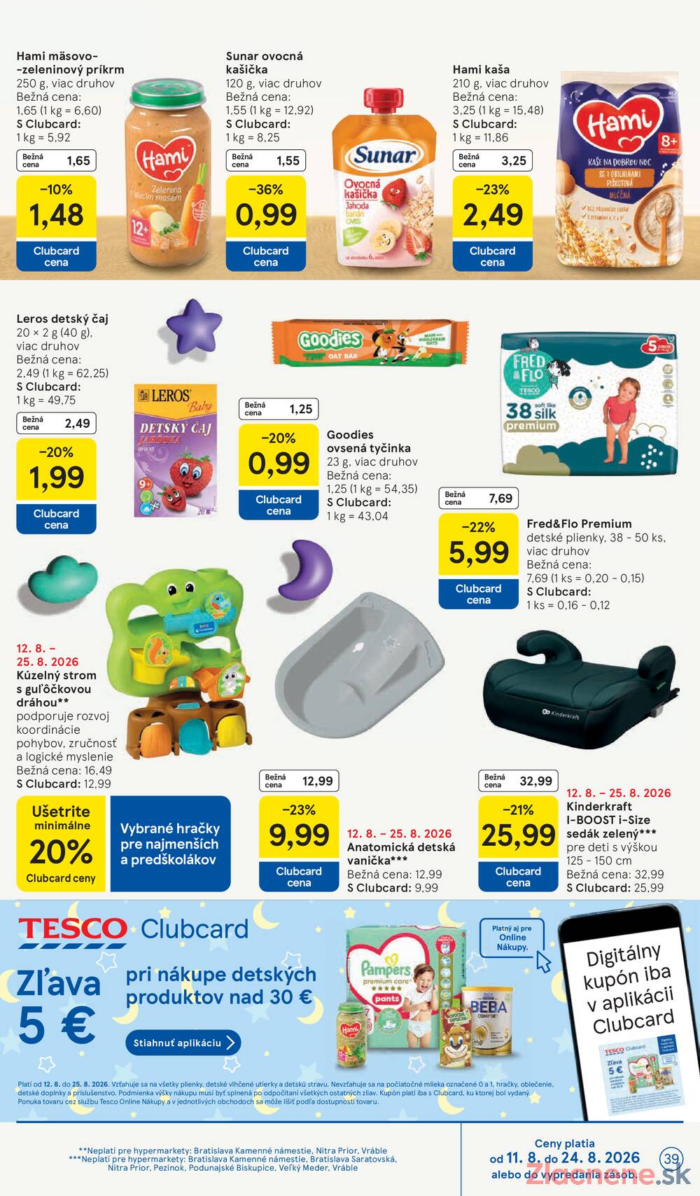Tesco hypermarkety 12.8. - 18.8.