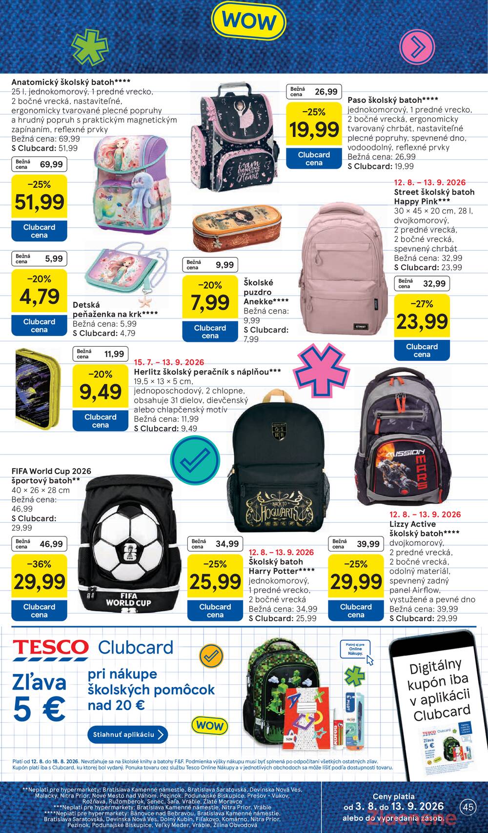 Tesco hypermarkety 12.8. - 18.8.