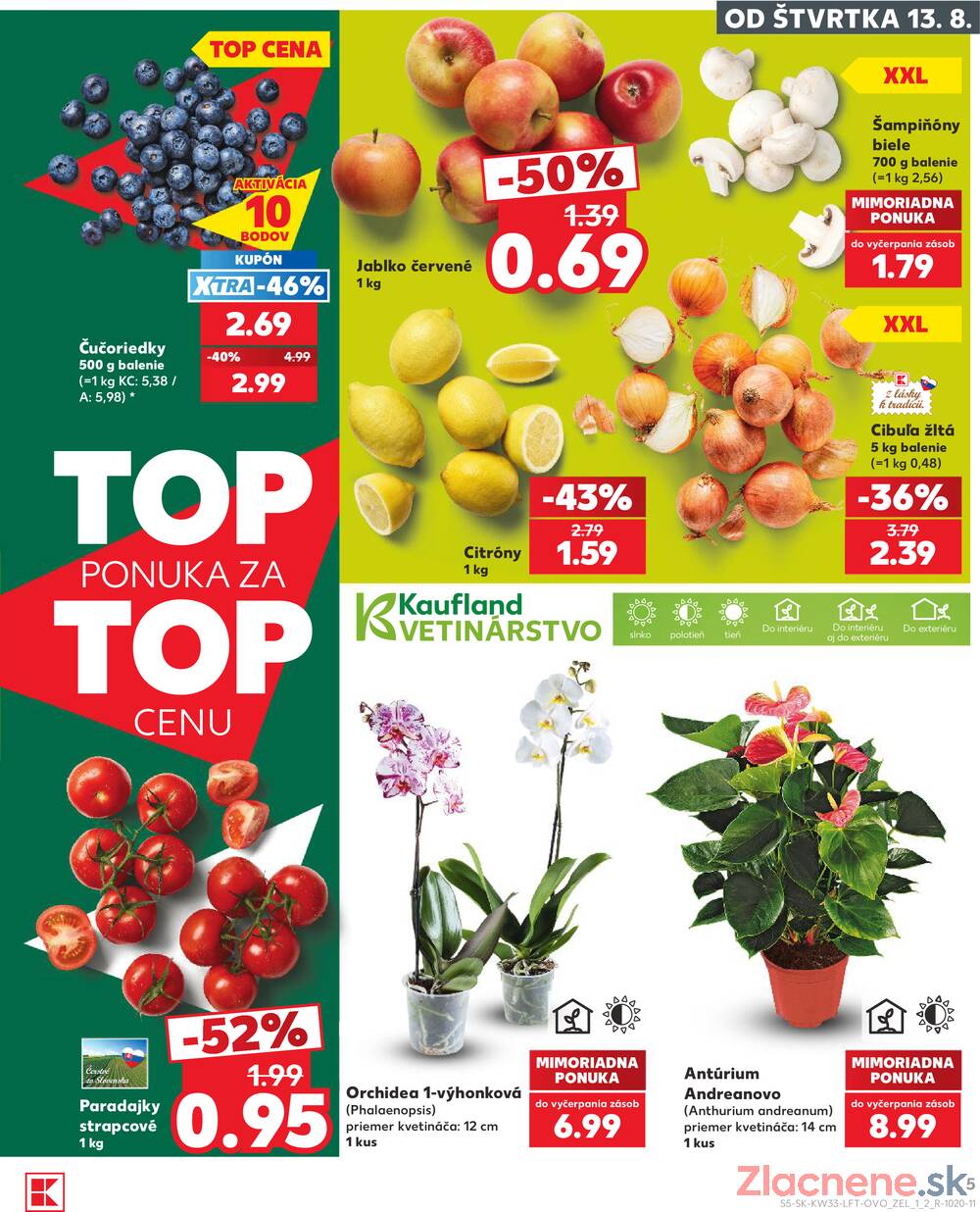 Kaufland 13.8. - 19.8. - Kaufland Bytča