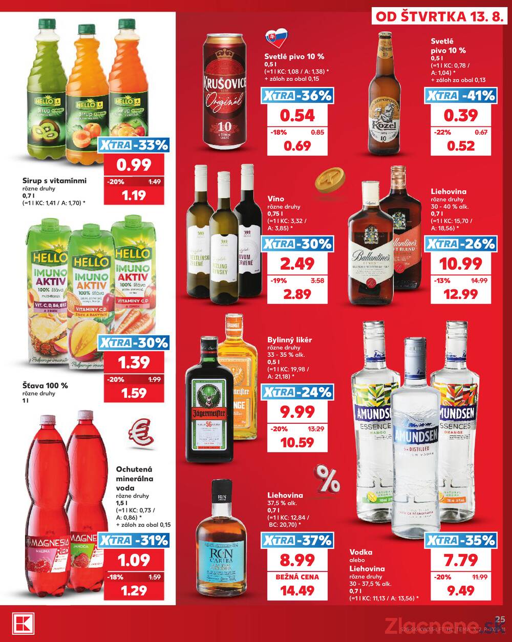 Kaufland 13.8. - 19.8. - Kaufland Bytča