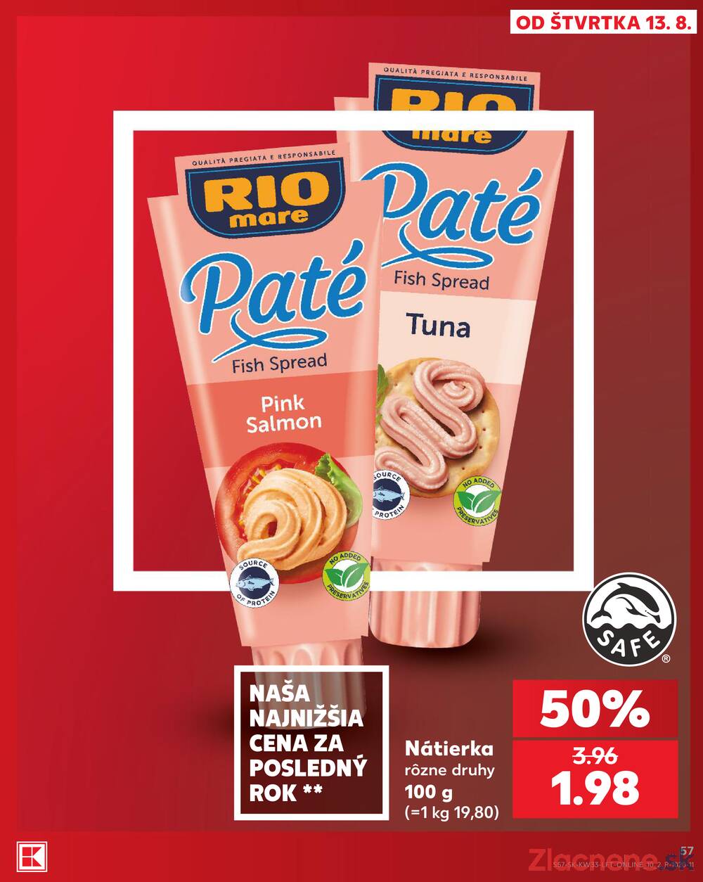 Kaufland 13.8. - 19.8. - Kaufland Bytča