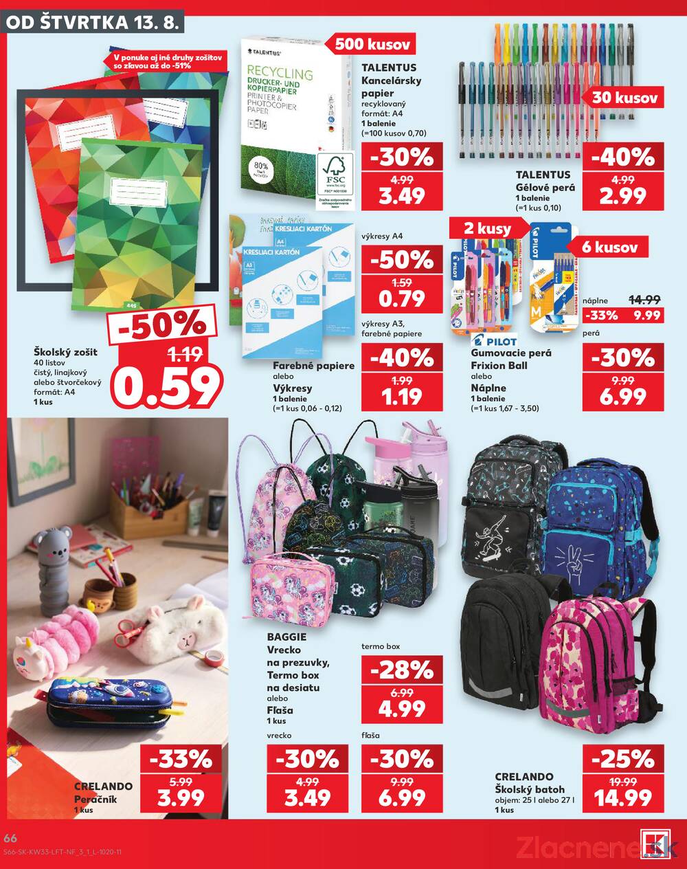 Leták Kaufland - Kaufland 13.8. - 19.8. - Kaufland Dubnica nad Váhom - strana 66 Leták Kaufland - Kaufland 13.8. - 19.8. - Kaufland Dubnica nad Váhom - strana 66