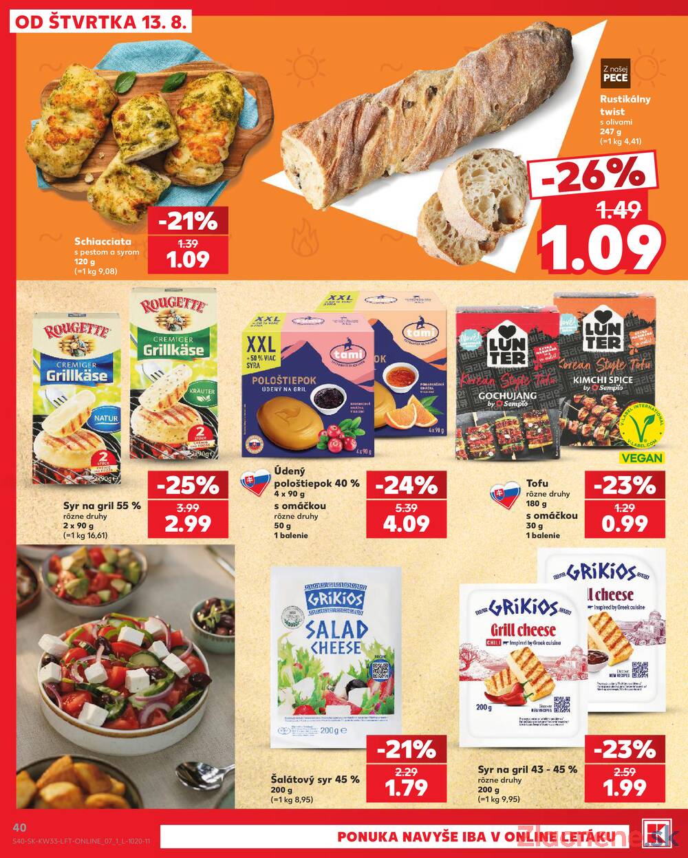Kaufland 13.8. - 19.8. - Kaufland Trebišov