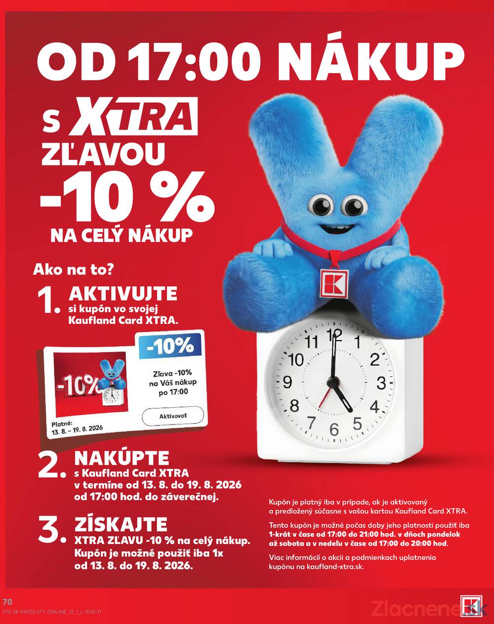 Kaufland 13.8. - 19.8. - Kaufland Poprad - Jiřího Wolkera