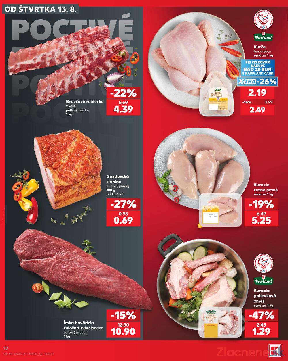 Kaufland 13.8. - 19.8. - Kaufland Bánovce nad Bebravou