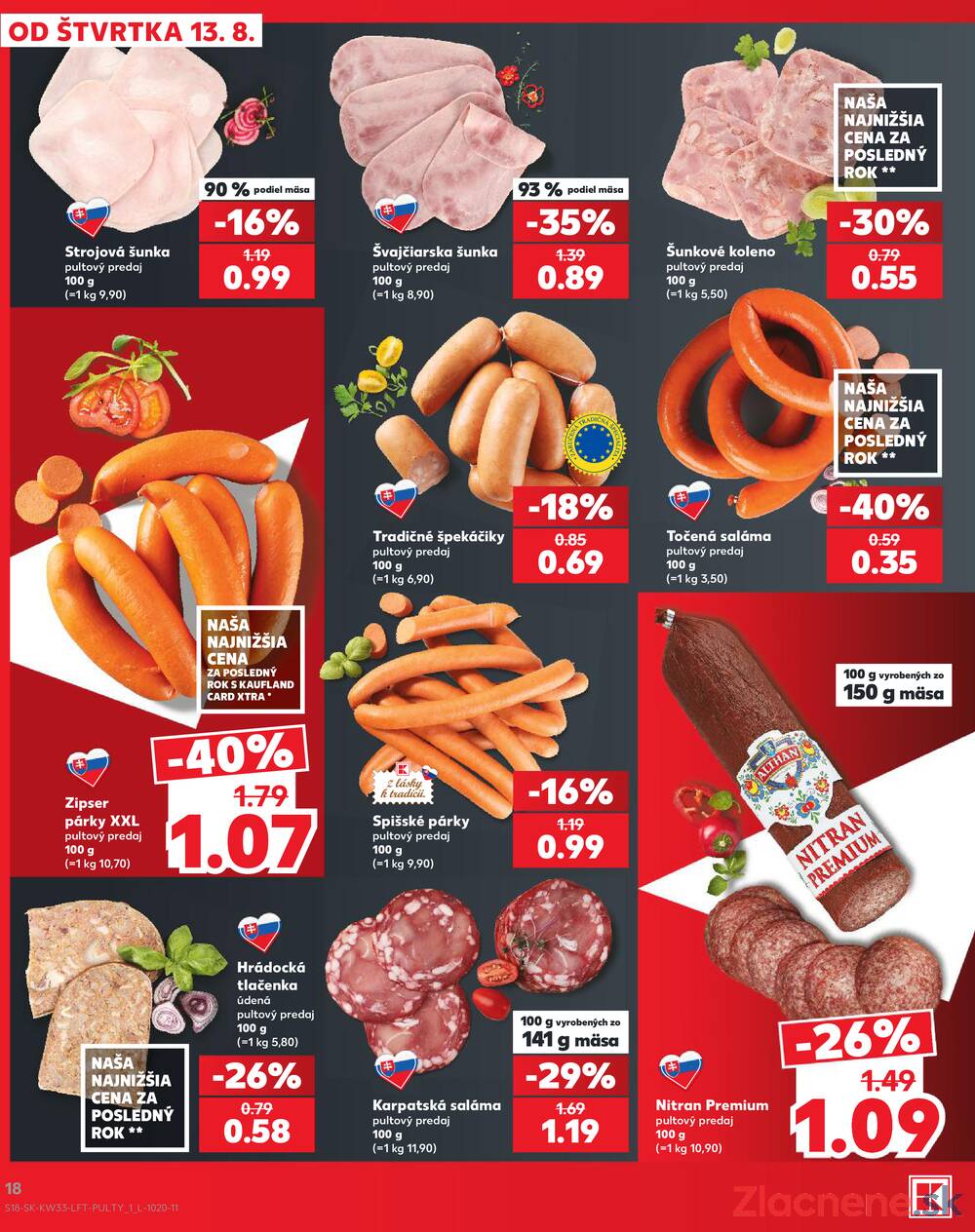 Kaufland 13.8. - 19.8. - Kaufland Bánovce nad Bebravou
