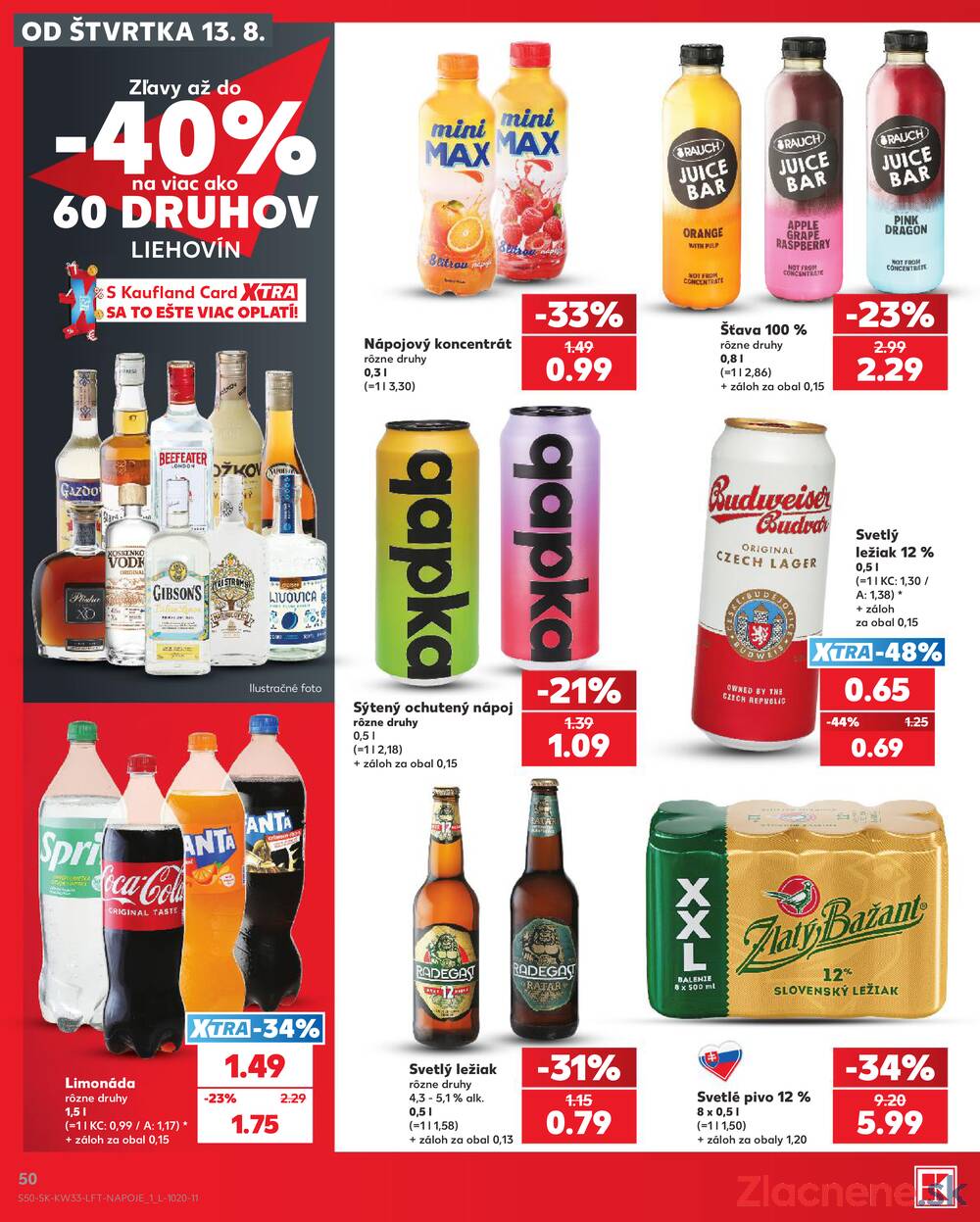 Kaufland 13.8. - 19.8. - Kaufland Bánovce nad Bebravou