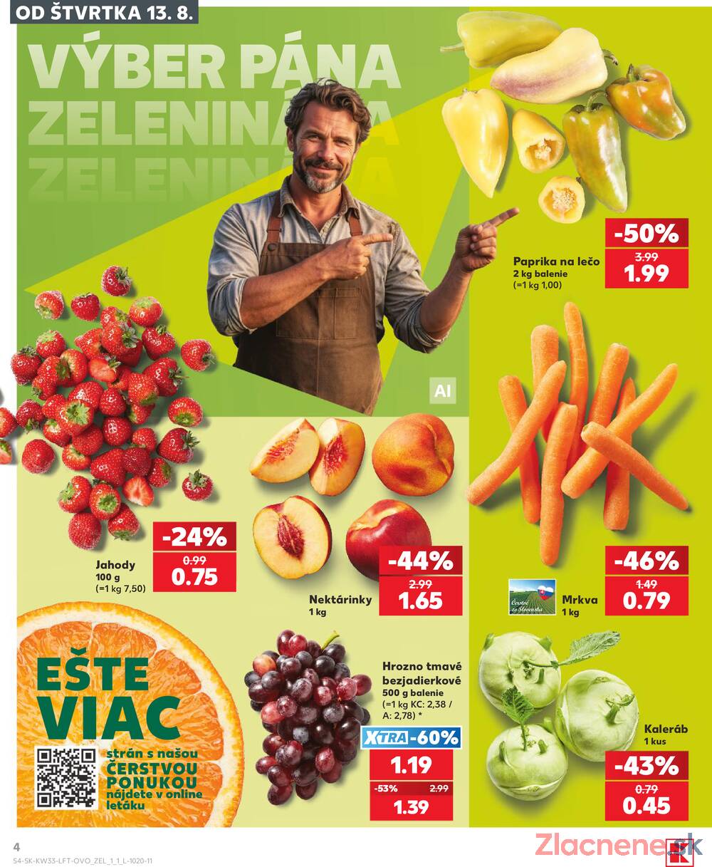 Kaufland 13.8. - 19.8. - Kaufland Bratislava - Bory