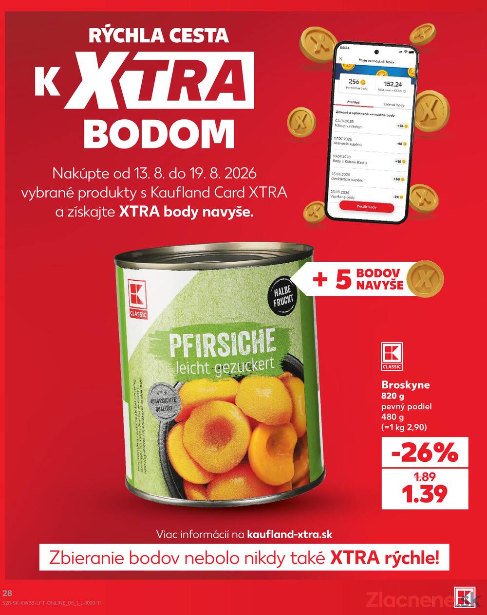 Kaufland 13.8. - 19.8. - Kaufland Bratislava - Bory