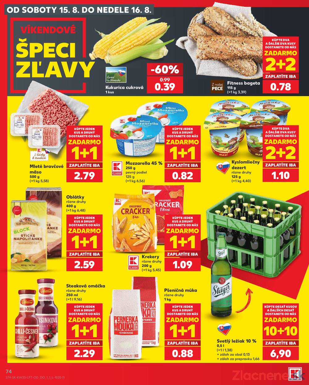 Kaufland 13.8. - 19.8. - Kaufland Bratislava - Bory
