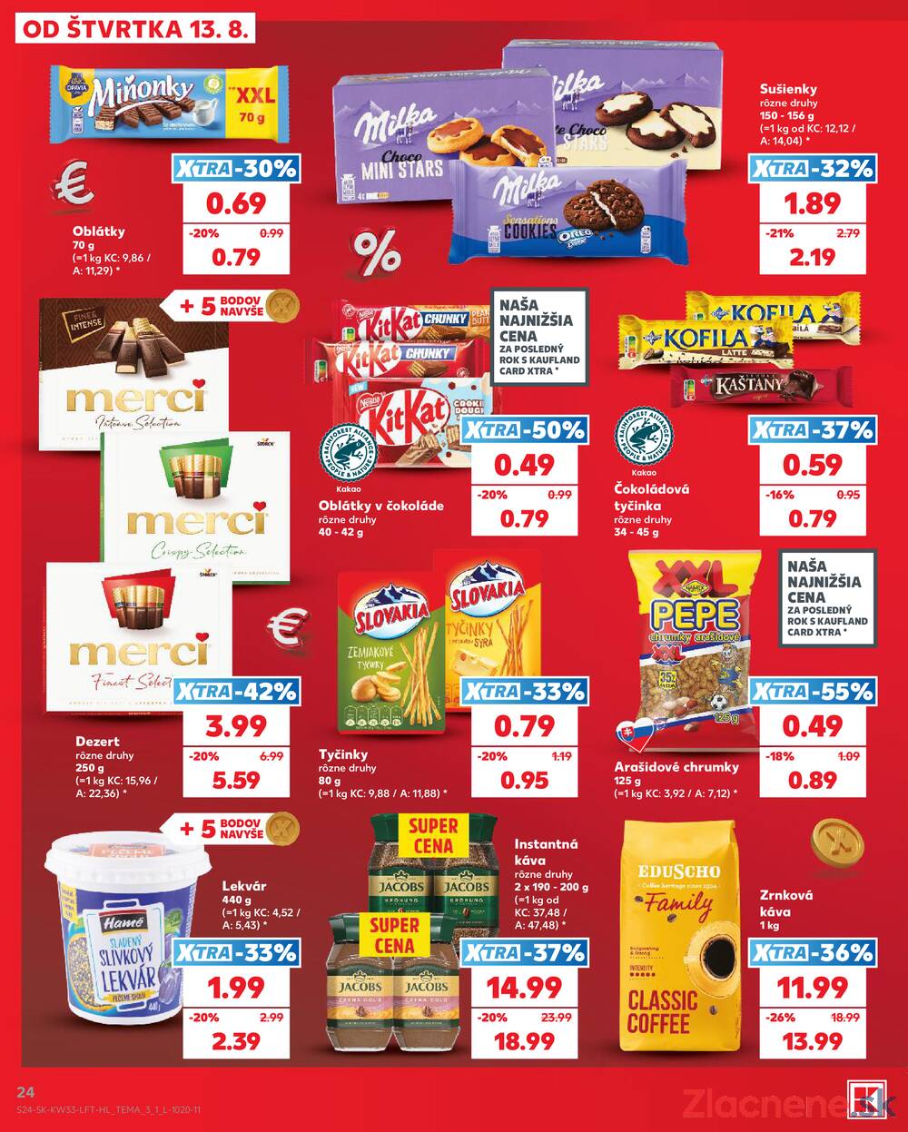 Kaufland 13.8. - 19.8. - Kaufland Trnava - Nová ul.