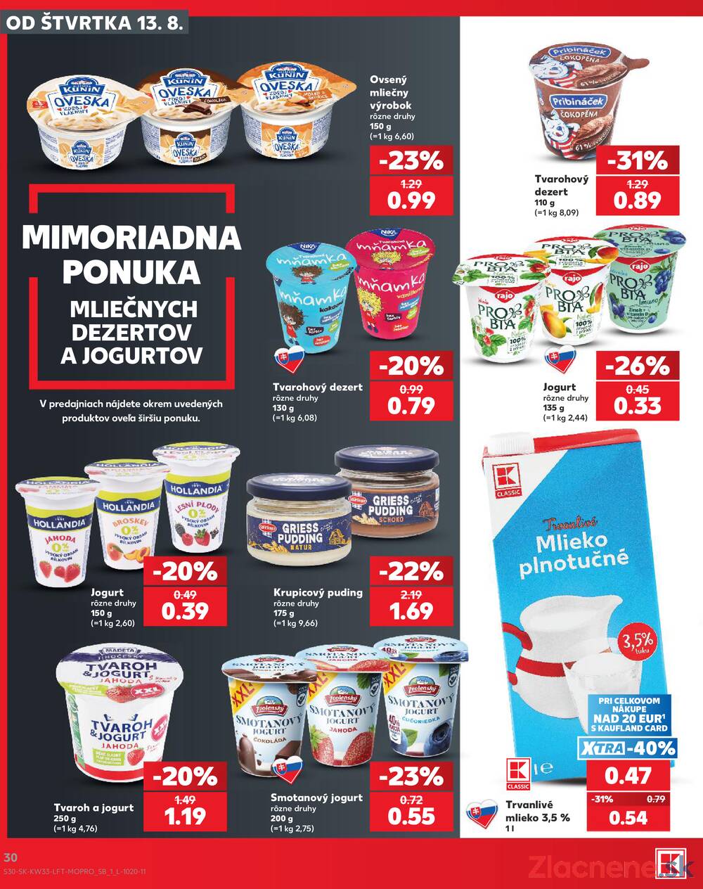 Kaufland 13.8. - 19.8. - Kaufland Liptovský Mikuláš