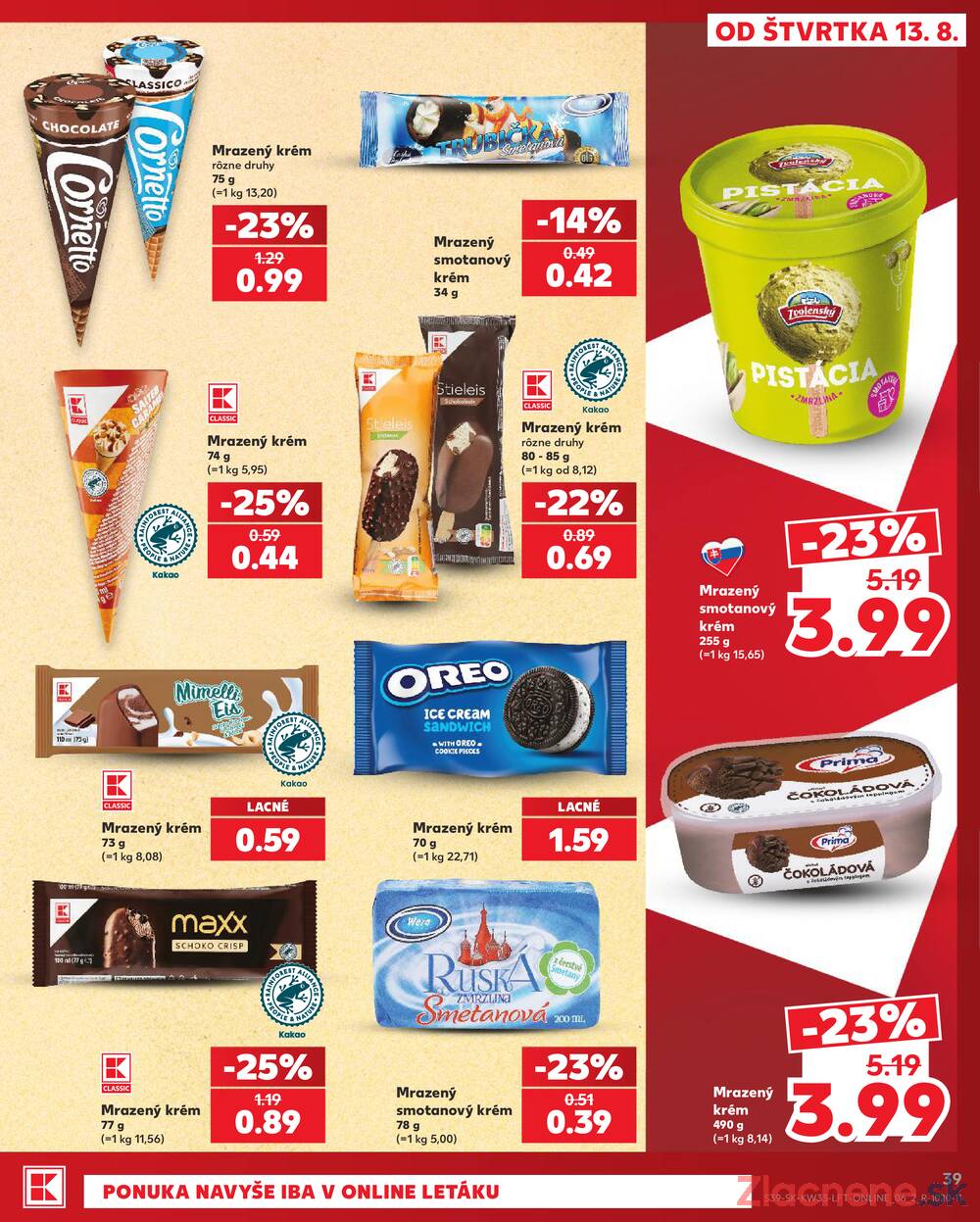 Kaufland 13.8. - 19.8. - Kaufland Liptovský Mikuláš