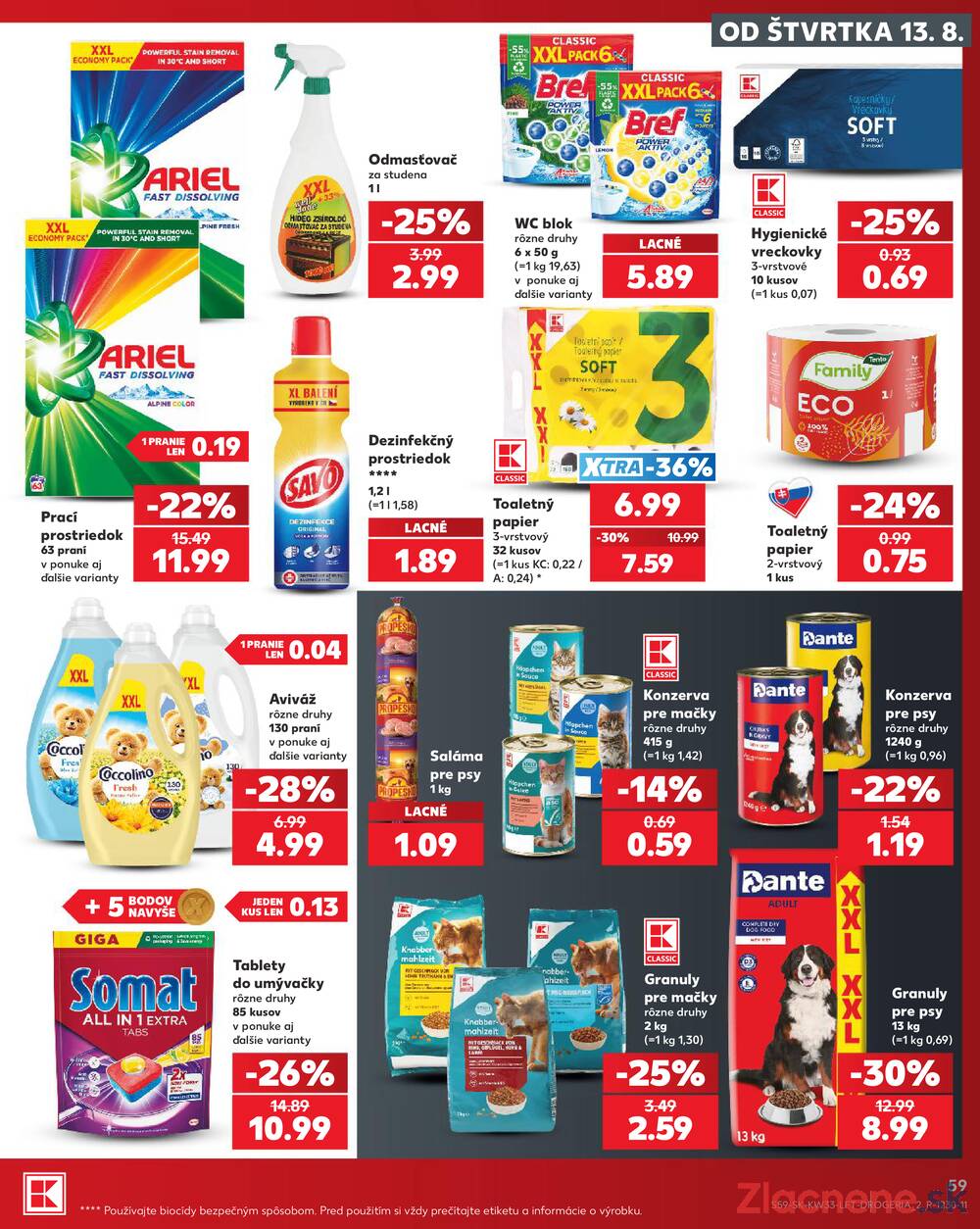 Kaufland 13.8. - 19.8. - Kaufland Liptovský Mikuláš